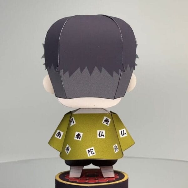 IMG-20251028-WA0039 Gyomei Himejima – Demon Slayer Papercraft Template (PDF Download)