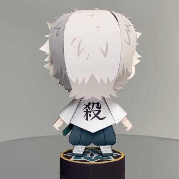 Sanemi – Demon Slayer Papercraft Template (PDF Download)