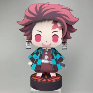 Tanjiro kamado – Demon Slayer Papercraft Template (PDF Download)