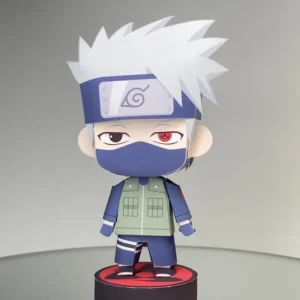 Kakashi Hatake - Naruto 3D Papercraft Template (PDF Download)