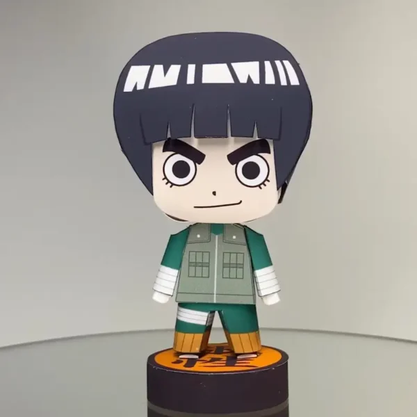 Rock Lee - Naruto 3D Papercraft Template (PDF Download)