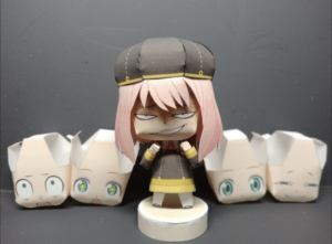 Anya Combo - Spy X Family 3D Papercraft Template (PDF Download)