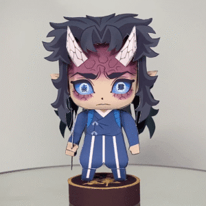 Aizetsu – Demon Slayer Papercraft Template (PDF Download)