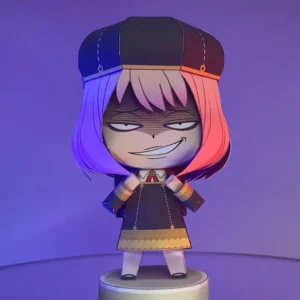 Anya Freaky - Spy X Family 3D Papercraft Template (PDF Download)