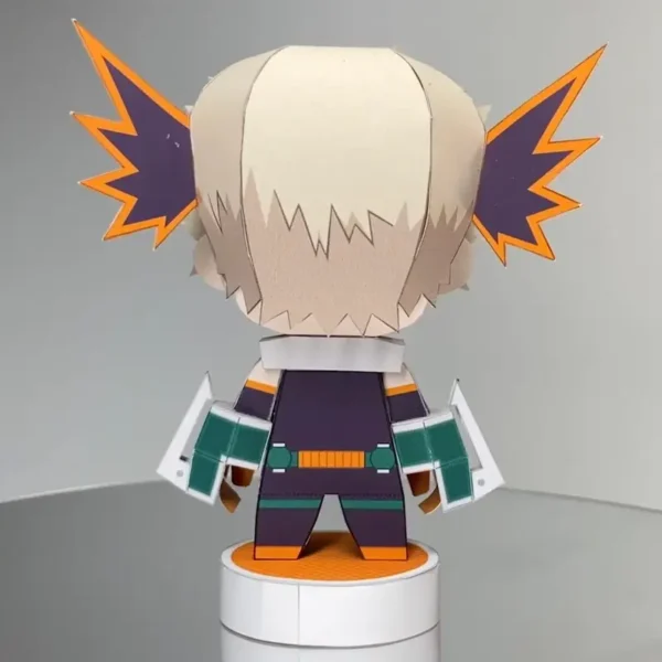 Katsuki Bakugo - My Hero Academia 3D Papercraft Template (PDF Download)
