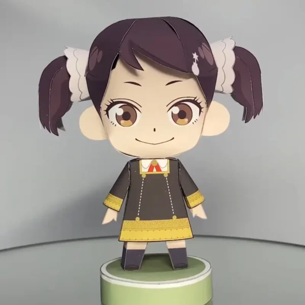 Becky Blackbell Becky Blackbell - Spy X Family 3D Papercraft Template (PDF Download)