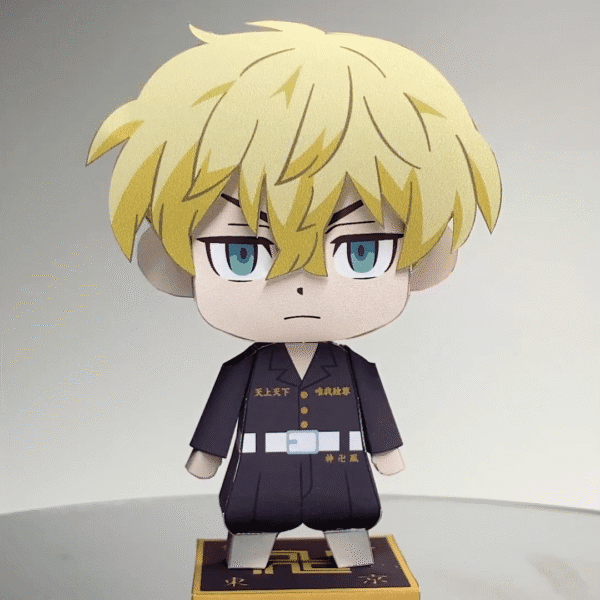 Chifuyu Matsuno - Tokyo Revengers 3D Papercraft Template (PDF Download)