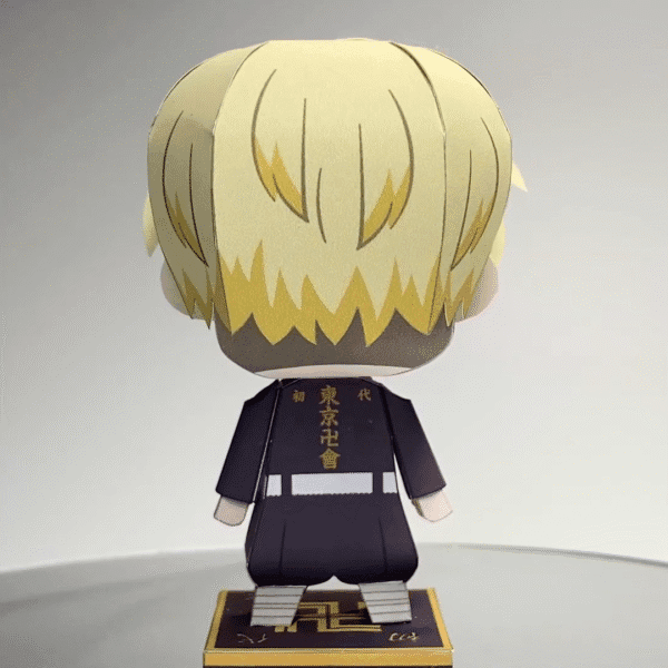 Chifuyu Matsuno - Tokyo Revengers 3D Papercraft Template (PDF Download)
