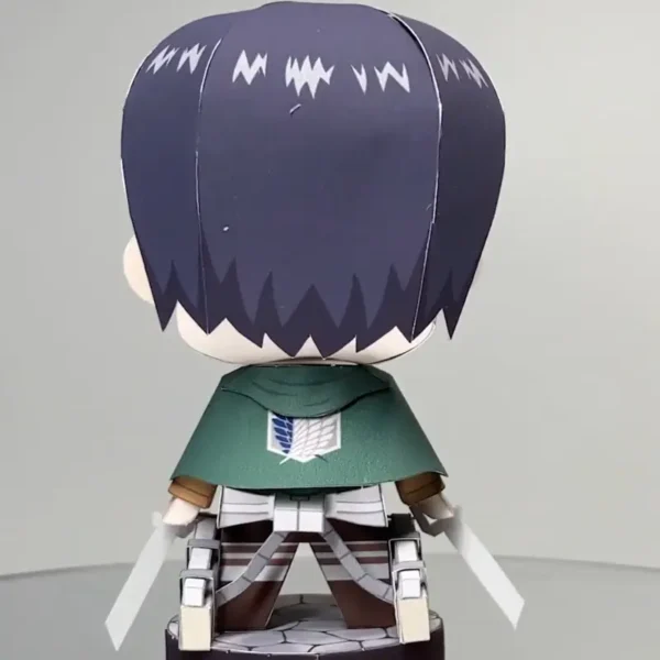 Eren Yeager - Aot 3D Papercraft Template (PDF Download)