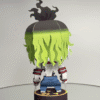 Gyutaro – Demon Slayer Papercraft Template (PDF Download)