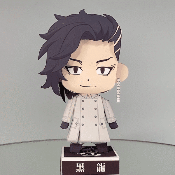 Hajime Kokonoi - Tokyo Revengers 3D Papercraft Template (PDF Download)
