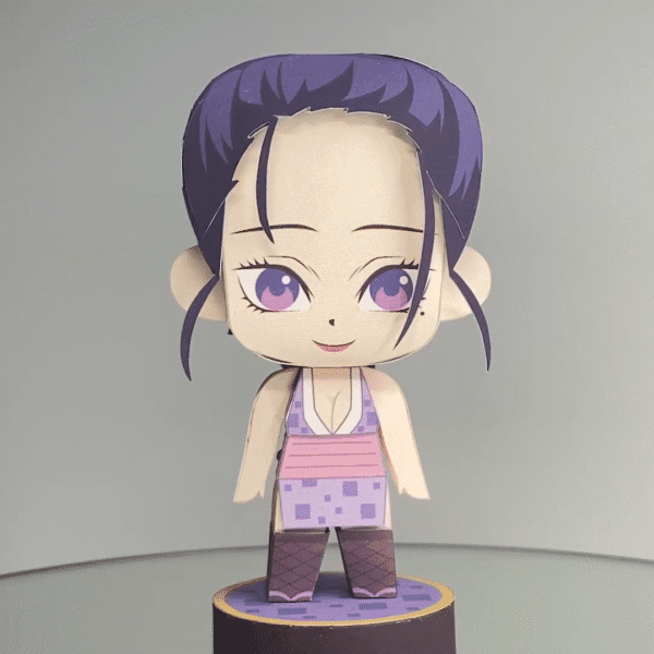 Hinatsuru Hinatsuru – Demon Slayer Papercraft Template (PDF Download)