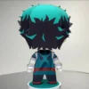 Izuku Midoriya - My Hero Academia 3D Papercraft Template (PDF Download)