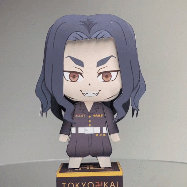 Keisuke Baji - Tokyo Revengers 3D Papercraft Template (PDF Download)