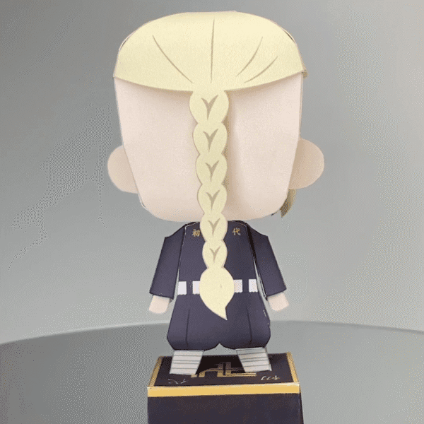 Ken Ryūgūji - Tokyo Revengers 3D Papercraft Template (PDF Download)