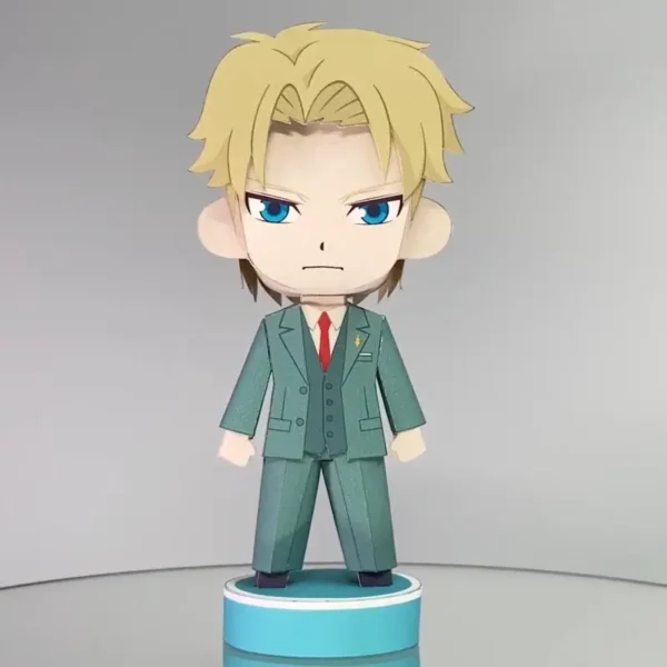 Loid Forger - Spy X Family 3D Papercraft Template (PDF Download)
