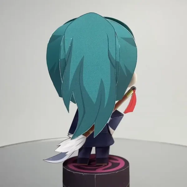 Maki Zen'in - JJK 3D Papercraft Template (PDF Download)