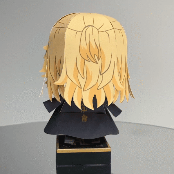 Mikey - Tokyo Revengers 3D Papercraft Template (PDF Download)