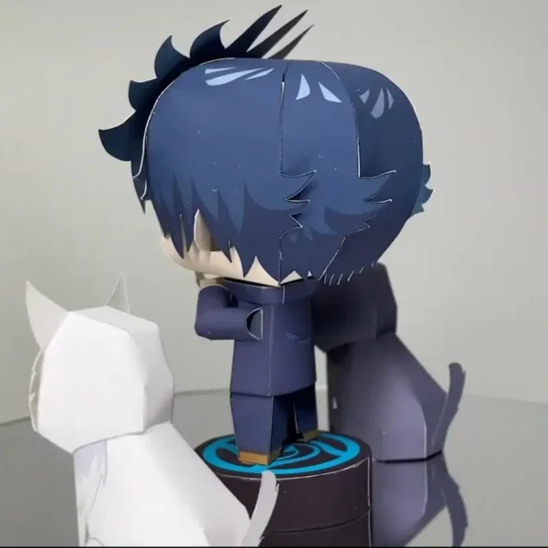 Megumi Fusiguro Megumi Fushiguro - JJK 3D Papercraft Template (PDF Download)