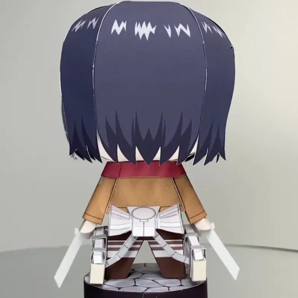 Mikasa Ackerman - Aot 3D Papercraft Template (PDF Download)