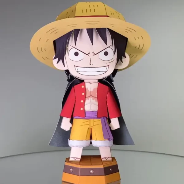 Monkey D. Luffy Monkey D. Luffy - Onepiece 3D Papercraft Template (PDF Download)