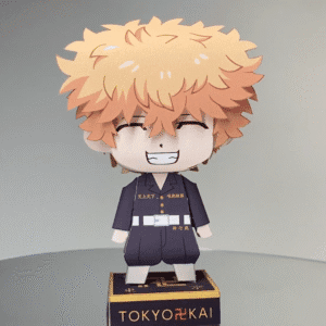 Nahoya Kawata - Tokyo Revengers 3D Papercraft Template (PDF Download)