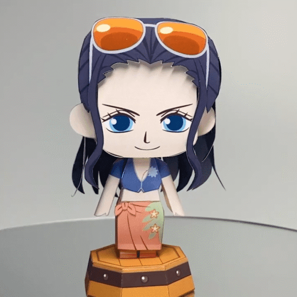 Nico Robin – Onepiece 3D Papercraft Template (PDF Download)