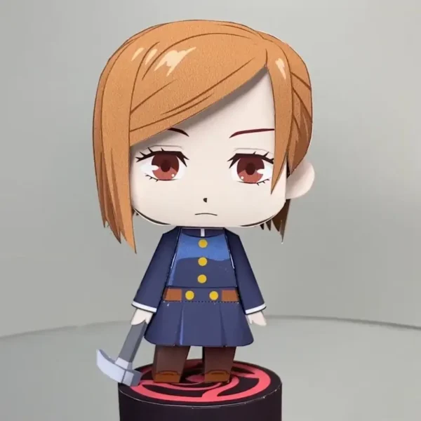Nobara Kugisaki - JJK 3D Papercraft Template (PDF Download)
