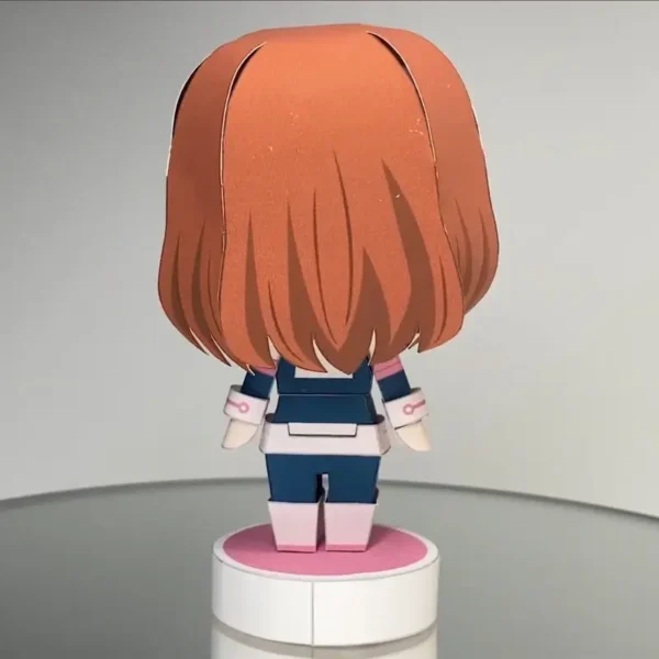 Ochaco Uraraka - My Hero Academia 3D Papercraft Template (PDF Download)