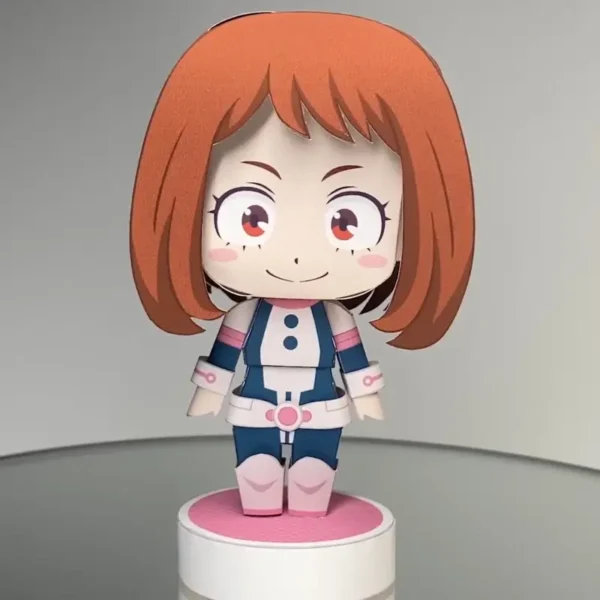 Ochaco Uraraka - My Hero Academia 3D Papercraft Template (PDF Download)