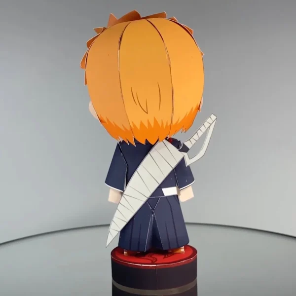 Ichigo Kurosaki – Bleach 3D Papercraft Template (PDF Download)