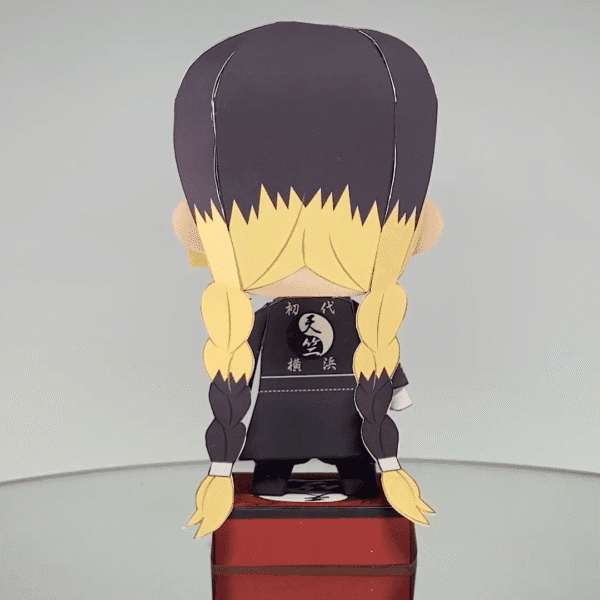 Ran Haitani - Tokyo Revengers 3D Papercraft Template (PDF Download)