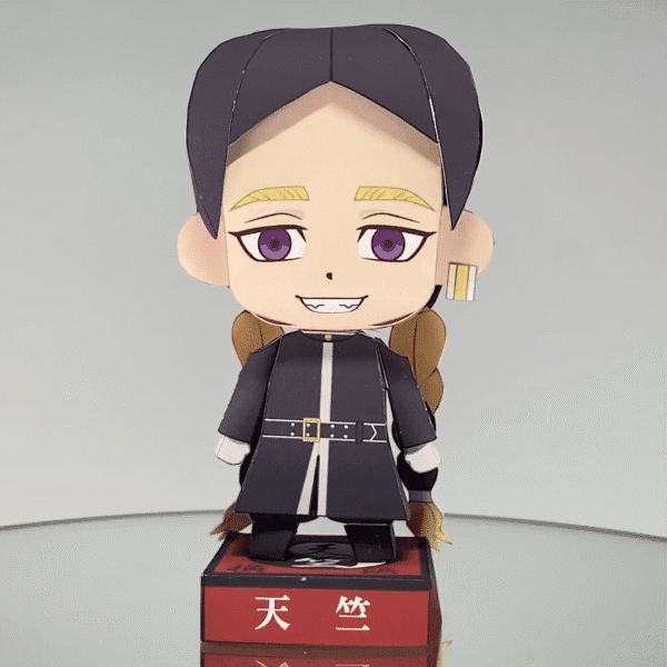 Ran Haitani - Tokyo Revengers 3D Papercraft Template (PDF Download)
