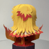Rengoku Flame Rengoku Flame – Demon Slayer Papercraft Template (PDF Download)
