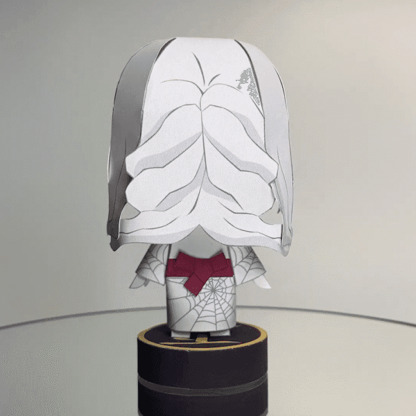 Rui Rui – Demon Slayer Papercraft Template (PDF Download)