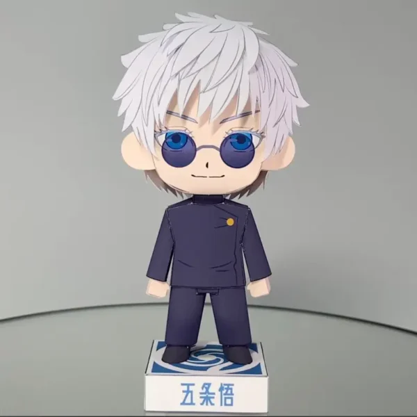 Saturo Gojo- JJK 3D Papercraft Template (PDF Download)