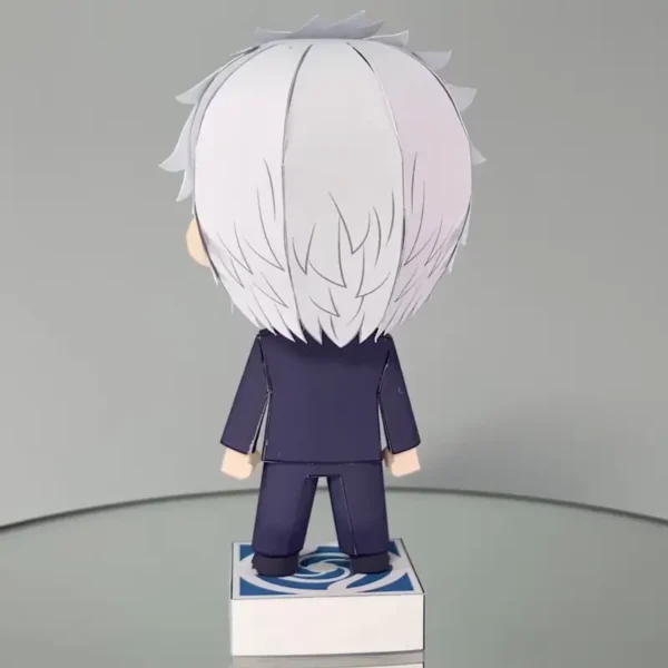 Saturo Gojo- JJK 3D Papercraft Template (PDF Download)