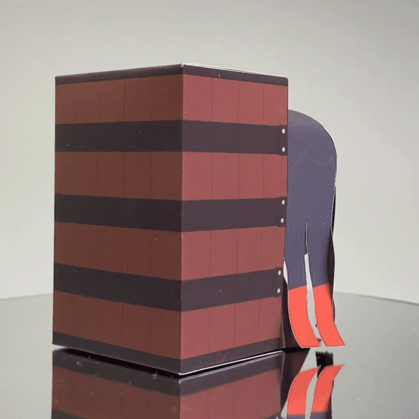 Nezuka – Demon Slayer Papercraft Template (PDF Download)