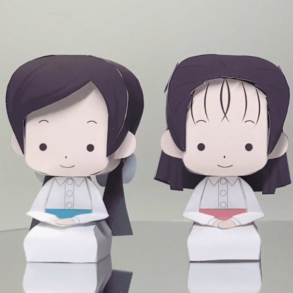 Sumi naho kie – Demon Slayer Papercraft Template (PDF Download)