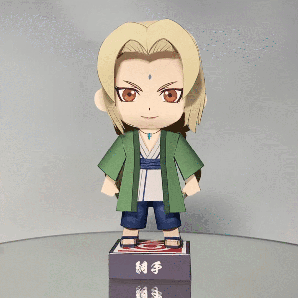Tsunade – Naruto 3D Papercraft Template (PDF Download)
