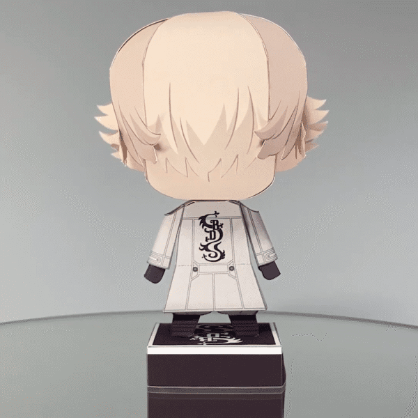 Seishu Inui - Tokyo Revengers 3D Papercraft Template (PDF Download)