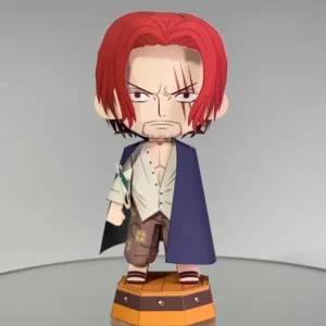 Figarland Shanks - Onepiece 3D Papercraft Template (PDF Download)
