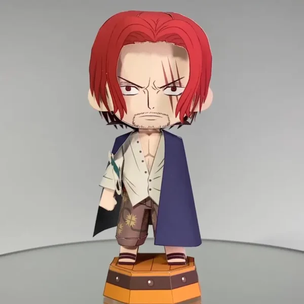Figarland Shanks - Onepiece 3D Papercraft Template (PDF Download)