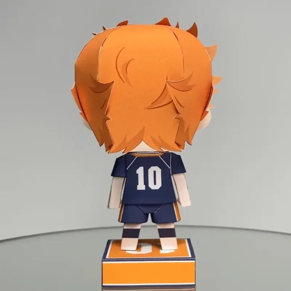 Shoyo Hinata - Haikyu 3D Papercraft Template (PDF Download)