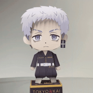 Takashi Mitsuya - Tokyo Revengers 3D Papercraft Template (PDF Download)