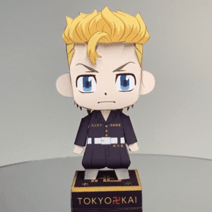 Takemichi Hanagaki - Tokyo Revengers 3D Papercraft Template (PDF Download)
