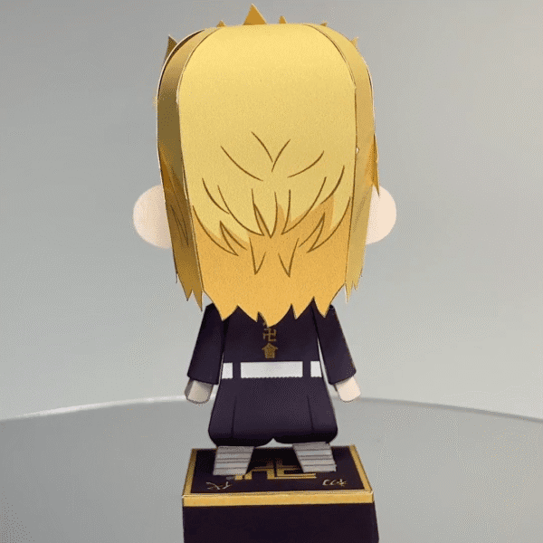 Takemichi Hanagaki - Tokyo Revengers 3D Papercraft Template (PDF Download)