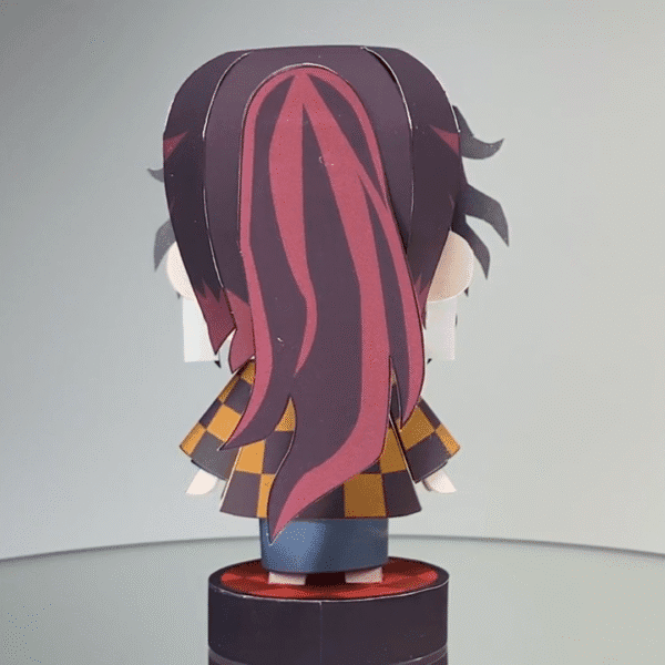 Taniro's Father – Demon Slayer Papercraft Template (PDF Download)