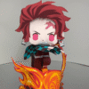 Tanjiro Flame – Demon Slayer Papercraft Template (PDF Download)