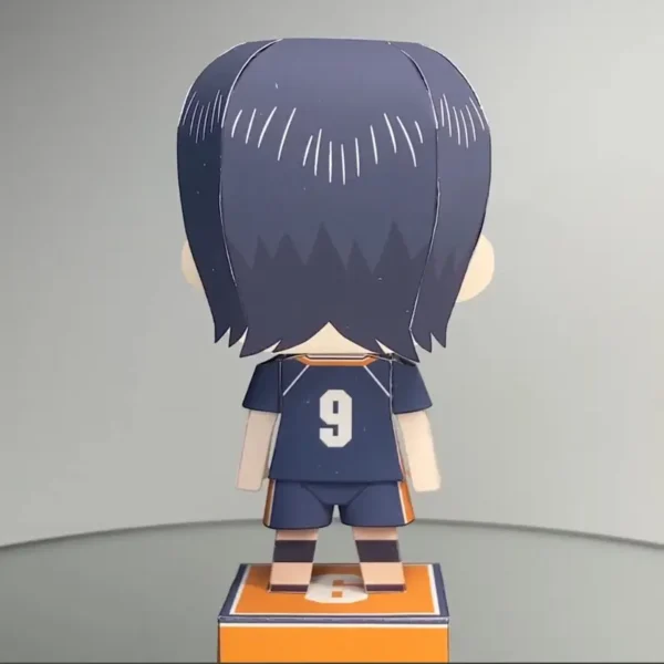Tobio Kageyama Tobio Kageyama - Haikyu 3D Papercraft Template (PDF Download)